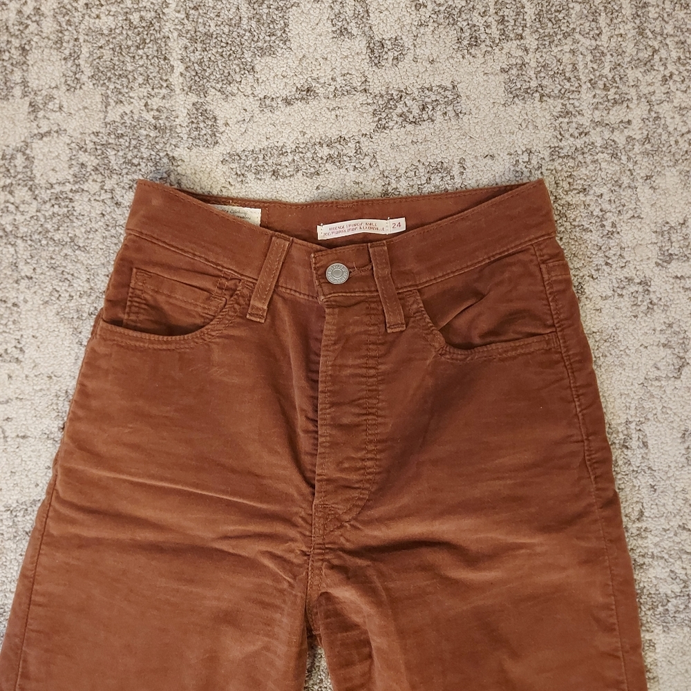 Levi Ribcage straight pants